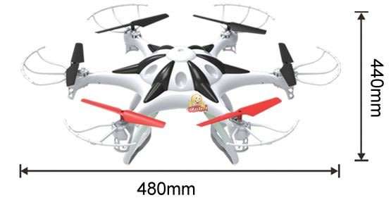 X17 Space Explorer Remote Control Drone 2.4GHz 4.5CH with an Awesome 50cm Wingspan