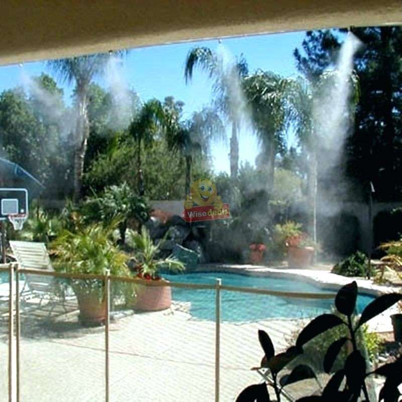 10m Pre-assembled Outdoor Misting System, Perfect for Cooling your Outdoor Living Areas