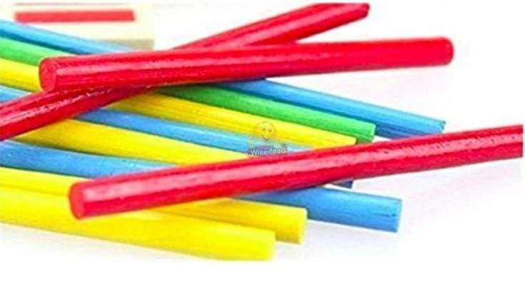 Eco-Friendly Wooden Computation Study Box set is a visual way of teaching maths & colours