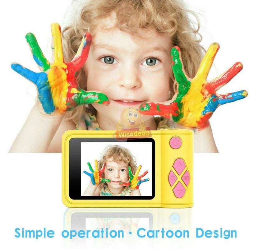 2" Kids Digital Camera  Take photos, Record Videos, Build in Microphone, Rechargeable etc