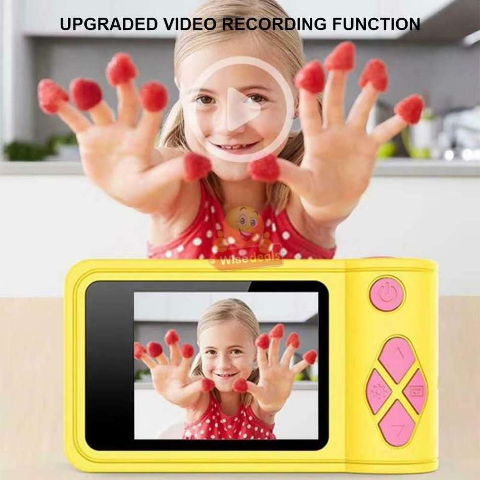 2" Kids Digital Camera  Take photos, Record Videos, Build in Microphone, Rechargeable etc
