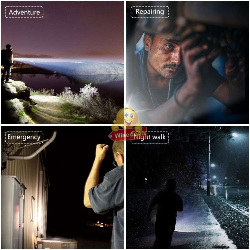 3-IN-1 High Power Laser Self Defense Electro Shock Stun Gun Flash Light with Rechargeable Battery