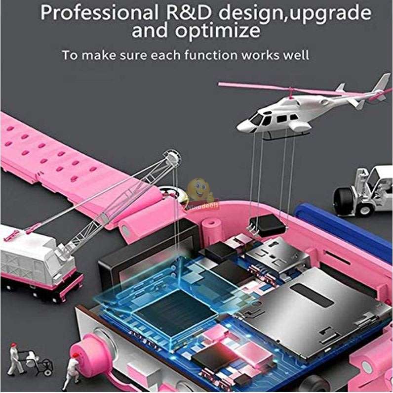 Kids Intelligent GPS Watch, Support SIM & SD Card, Games, SOS Button, Group Chat, Clear Calls