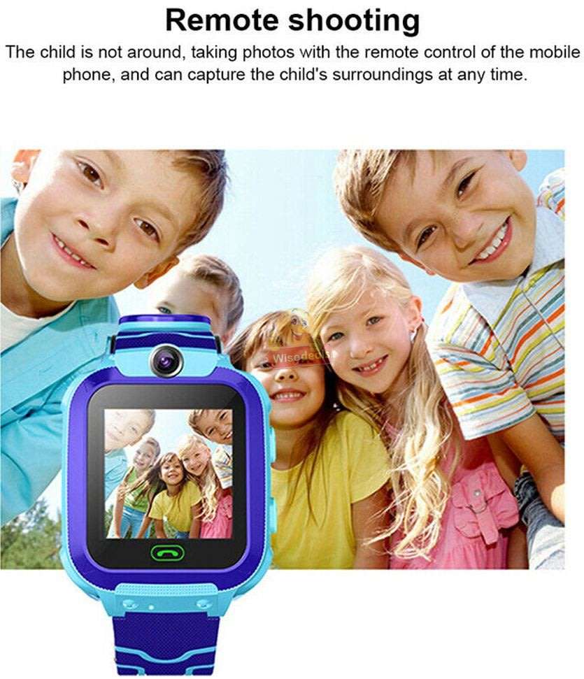 Kids Intelligent GPS Watch, Support SIM & SD Card, Games, SOS Button, Group Chat, Clear Calls
