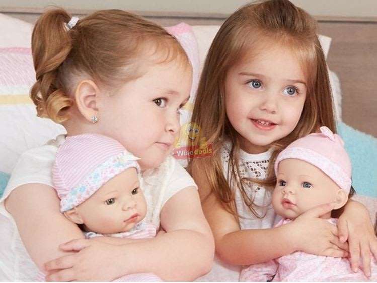 Talking, Singing, Crying & Laughing Baby Doll with Stroller for toddlers