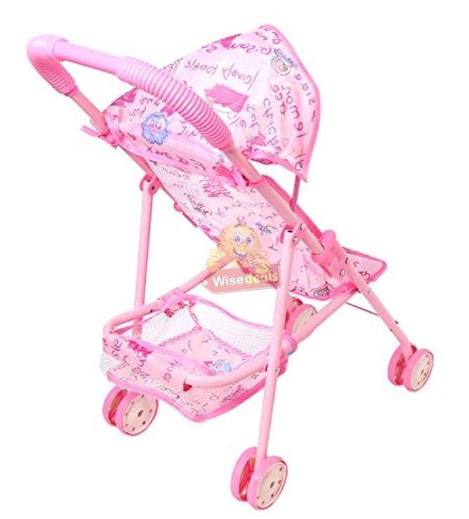 Talking, Singing, Crying & Laughing Baby Doll with Stroller for toddlers