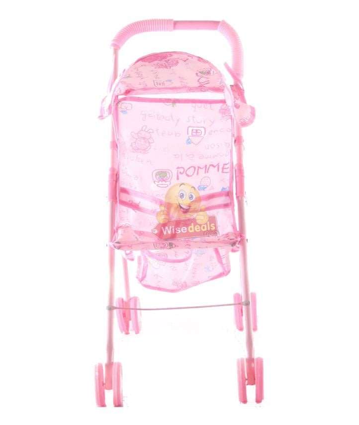 Talking, Singing, Crying & Laughing Baby Doll with Stroller for toddlers