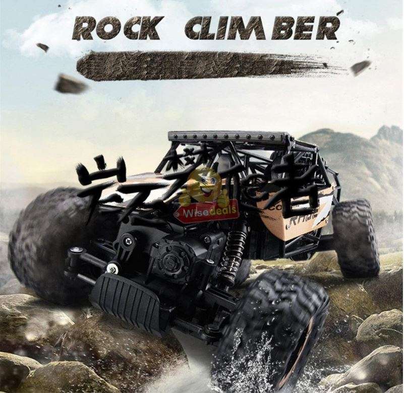 2.4Ghz Remote Control Die-Cast Off-Road Rock Crawler, High Speed, Rubber Tyre's etc