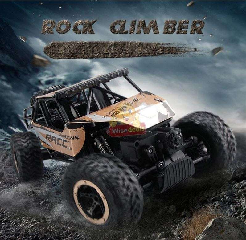 2.4Ghz Remote Control Die-Cast Off-Road Rock Crawler, High Speed, Rubber Tyre's etc