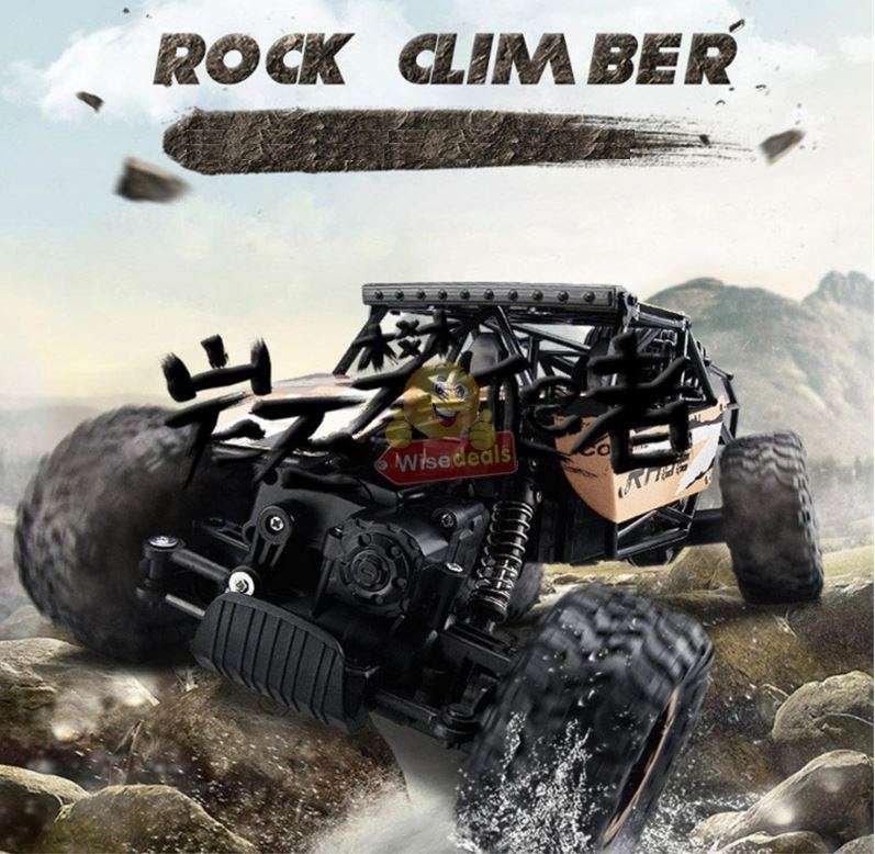 2.4Ghz Remote Control Die-Cast Off-Road Rock Crawler, High Speed, Rubber Tyre's etc