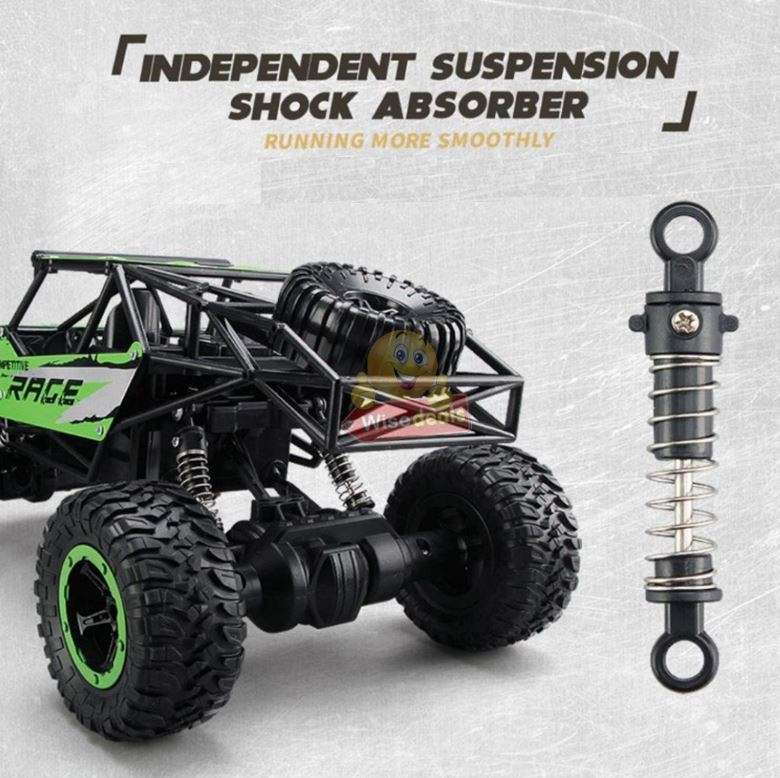2.4Ghz Remote Control Die-Cast Off-Road Rock Crawler, High Speed, Shock Absorbers, Rubber Tyre's etc