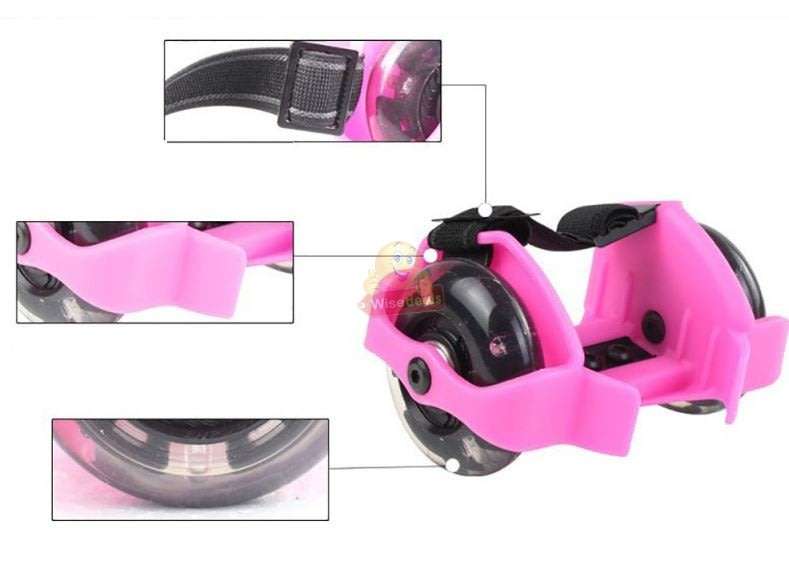 Adjustable LED Flashing Roller Skates, Lightweight, Firm and Durable