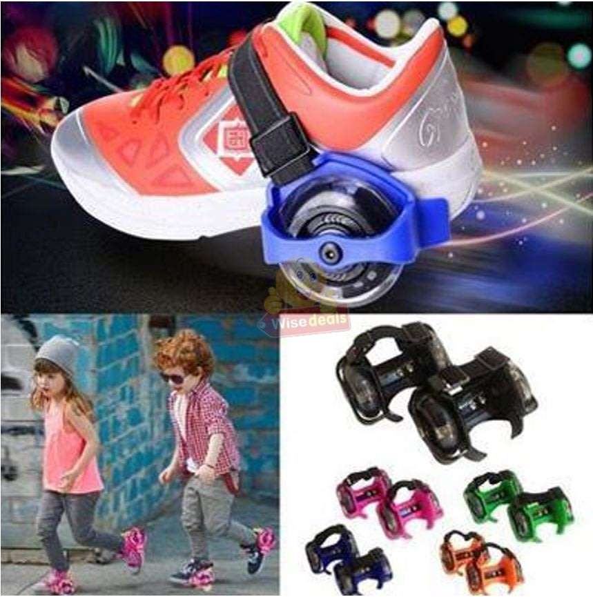 Adjustable LED Flashing Roller Skates, Lightweight, Firm and Durable