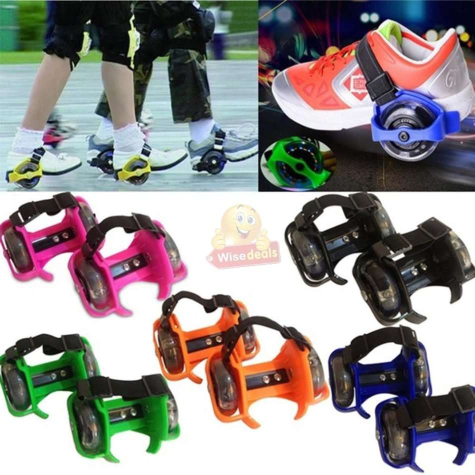 Adjustable LED Flashing Roller Skates, Lightweight, Firm and Durable