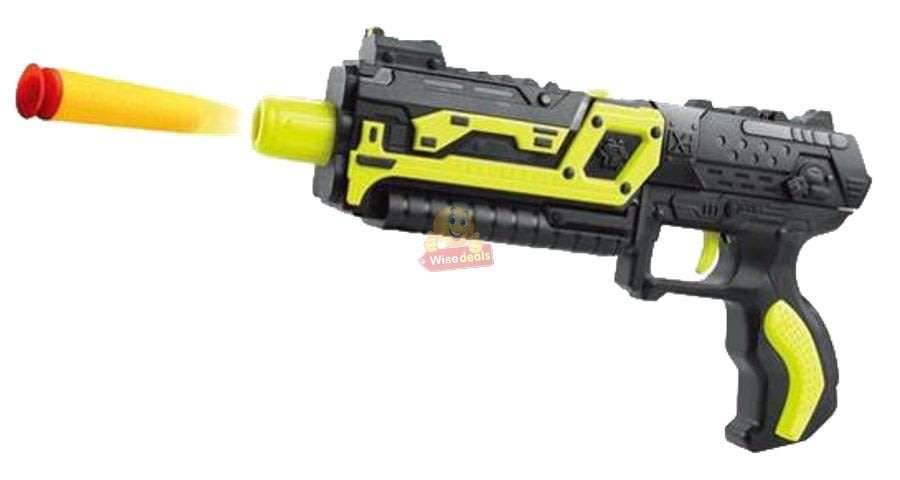 2-in-1 Super Gun, Comes with Soft Foam Bullets as well as 200 Paintball Water Ball Bullets
