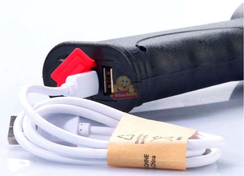 Super Far Distance 3500mAh LED Pistol Light, 3 Lighting Modes, USB Interface, Mobile Power Bank