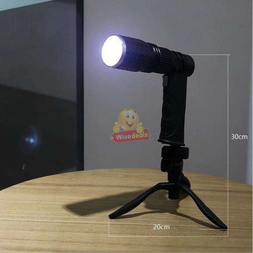 Super Far Distance 3500mAh LED Pistol Light, 3 Lighting Modes, USB Interface, Mobile Power Bank