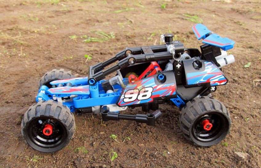 Build your own Lego Compatible Off-Road Cars with Pull Back Action  Different Models to Select From