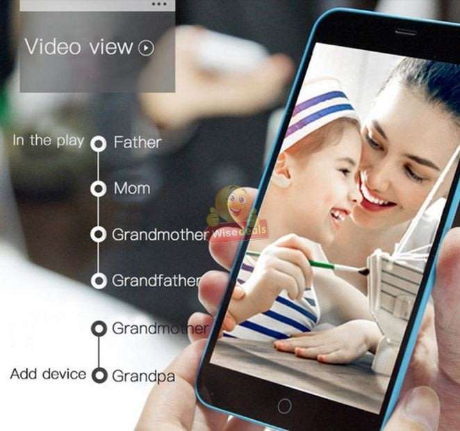 New Upgraded 1080P WIFI IP Security Camera with Five Antennas For Optimal Signal