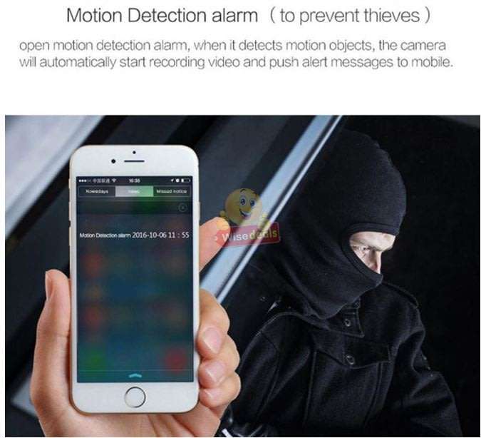 New Upgraded 1080P WIFI IP Security Camera with Five Antennas For Optimal Signal