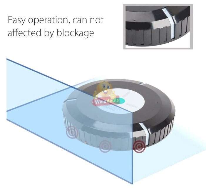Automatic Smart Robot Vacuum & Mop - Sit back, relax, and let the Robotic Mop do the cleaning