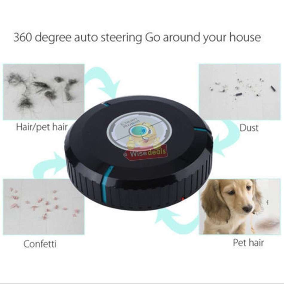 Automatic Smart Robot Vacuum & Mop - Sit back, relax, and let the Robotic Mop do the cleaning