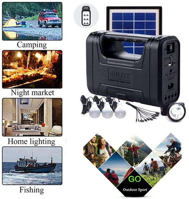 SOLAR Home Lightening Kit - SAY GOODBYE TO THE DARK TIMES!!!