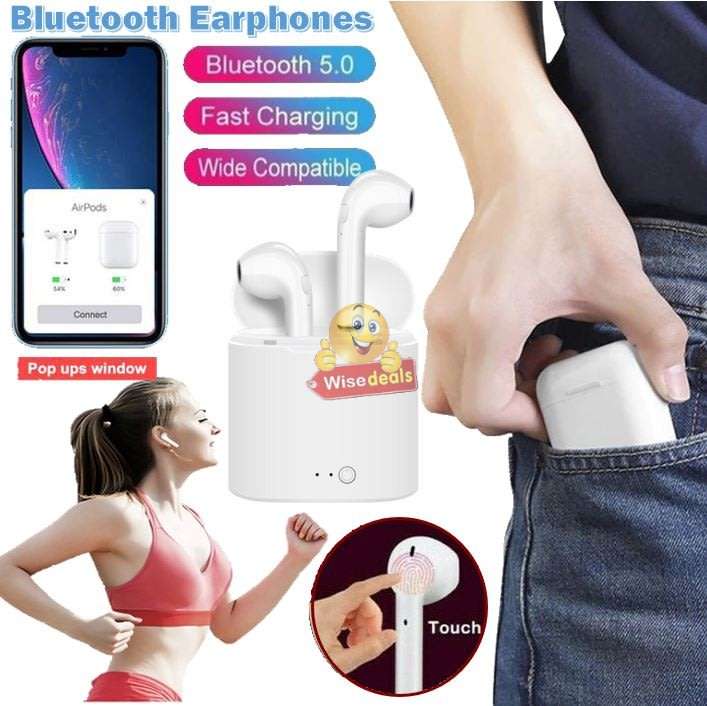 Wireless Stereo Bluetooth Headphones with Touch Control, Comfortable Fit & Wide Compatibility