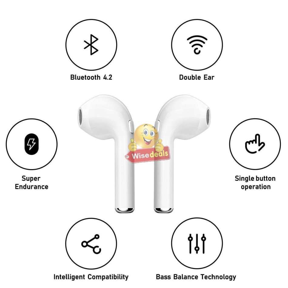Wireless Stereo Bluetooth Headphones with Touch Control, Comfortable Fit & Wide Compatibility