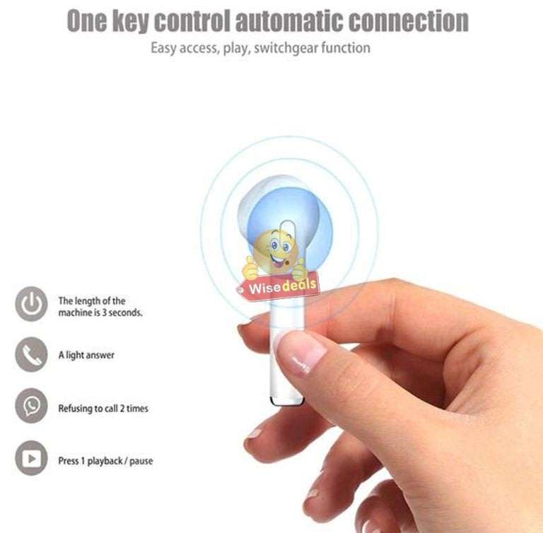 Wireless Stereo Bluetooth Headphones with Touch Control, Comfortable Fit & Wide Compatibility