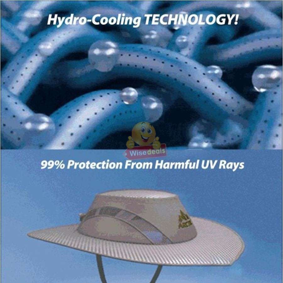 Beat the Heat with the New Arctic Hat - The Evaporative Cooling Hat with UV Protection