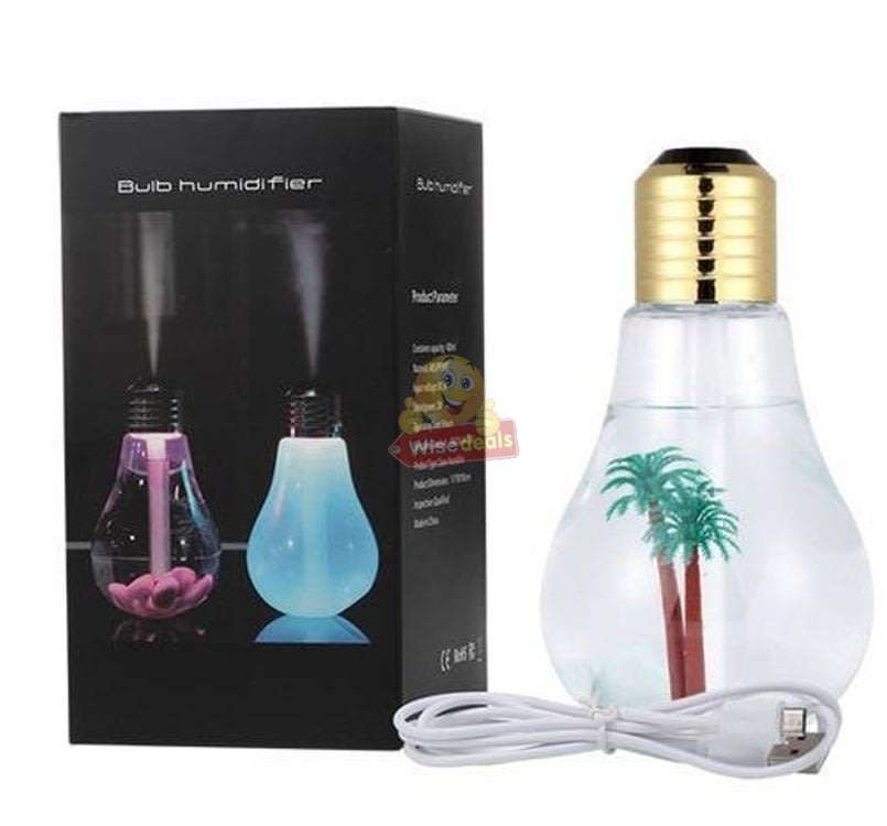 Humidifier & Purifier Bulb Light with 7 LED Colours and Landscape Accessories