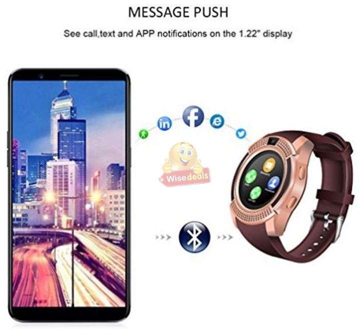 Professional Smart Watch Phone, SIM CARD, Bluetooth, Camera, Sleep Monitor, SD Card, Pedometer etc.
