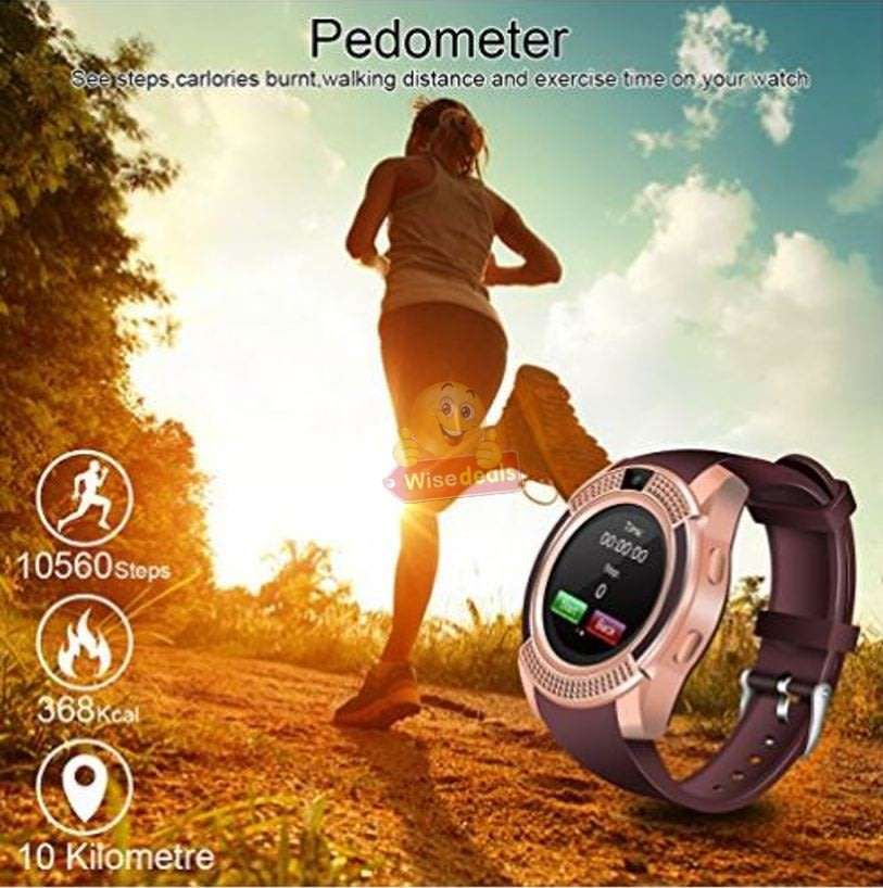 Professional Smart Watch Phone, SIM CARD, Bluetooth, Camera, Sleep Monitor, SD Card, Pedometer etc.