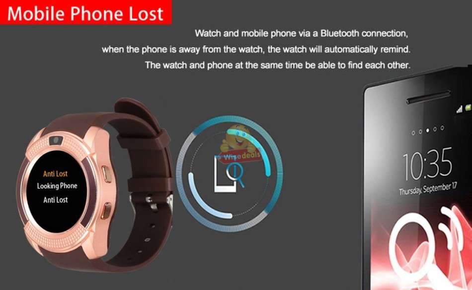 Professional Smart Watch Phone, SIM CARD, Bluetooth, Camera, Sleep Monitor, SD Card, Pedometer etc.