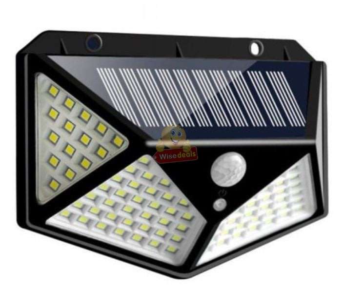 114 LED Super Bright Solar Wall Light, Motion Sensor with 3 Modes, Waterproof & Eco-friendly