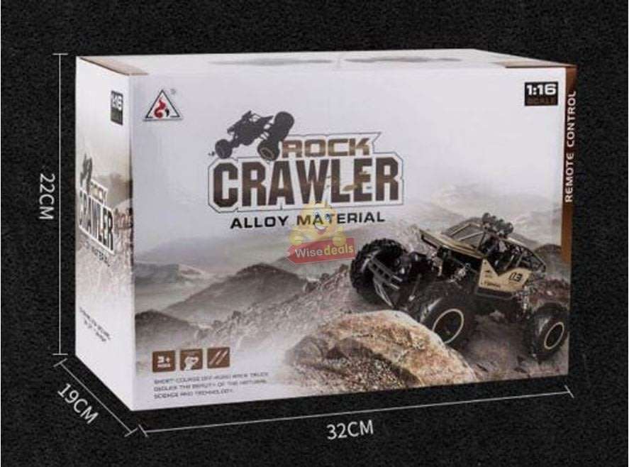 1:16 2.4Ghz Remote Control Die-Cast Off-Road Rock Crawler, High Speed, Rubber Tyre's, Shocks etc