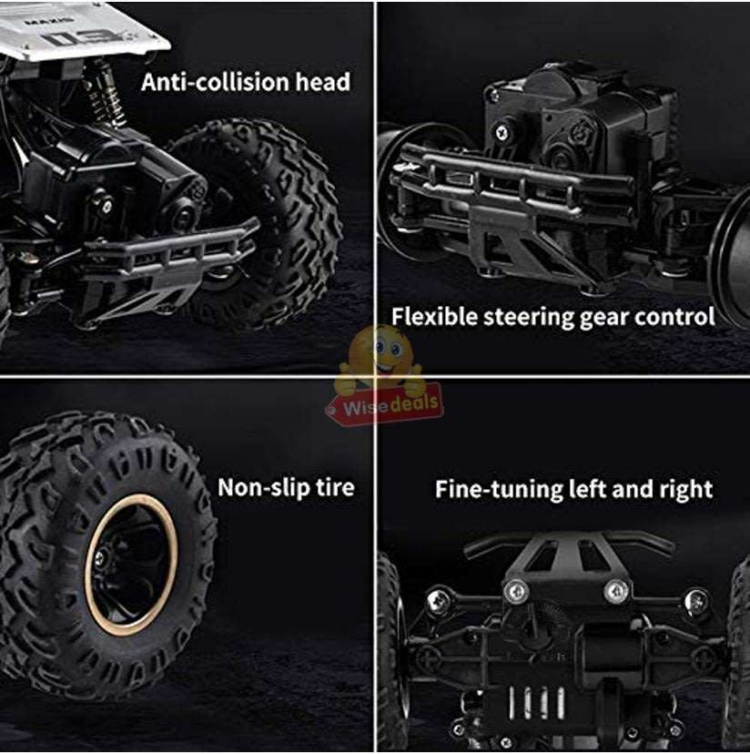 1:16 2.4Ghz Remote Control Die-Cast Off-Road Rock Crawler, High Speed, Rubber Tyre's, Shocks etc