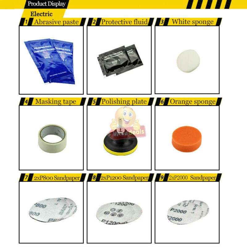 DIY Headlight Restoration Kit Eliminate Degradation, Yellowing, Oxidation & Scratches