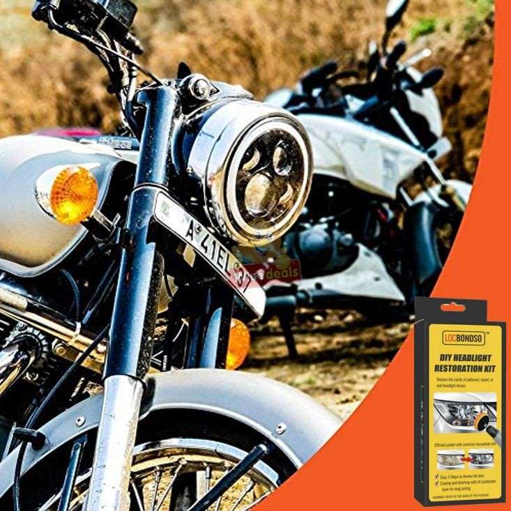 DIY Headlight Restoration Kit Eliminate Degradation, Yellowing, Oxidation & Scratches