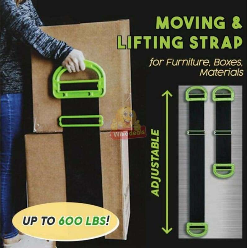 Adjustable Lifting and Moving Strap  Lift and Carry Virtually Anything up to 275 KG