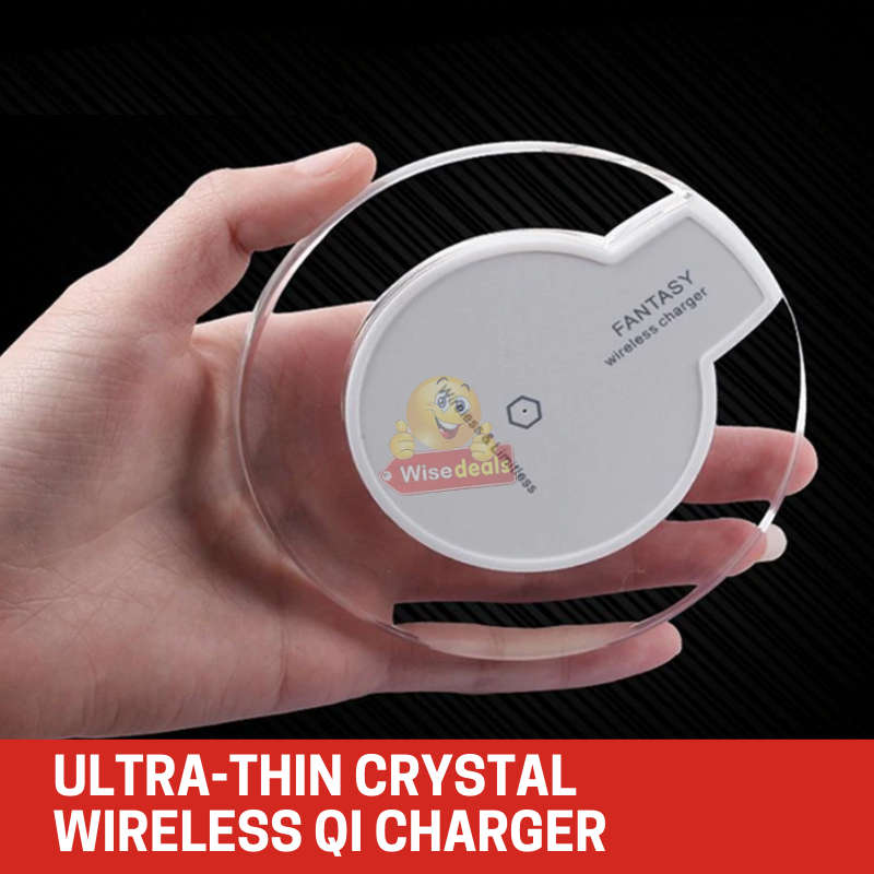 Wireless Charger for all QI Compliant Phones & Devices with USB Port