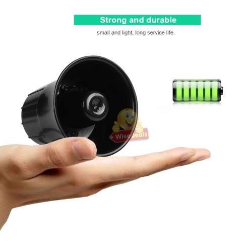 Super Loud 12V Siren Horn, Can be Used With a Variety of Alarms