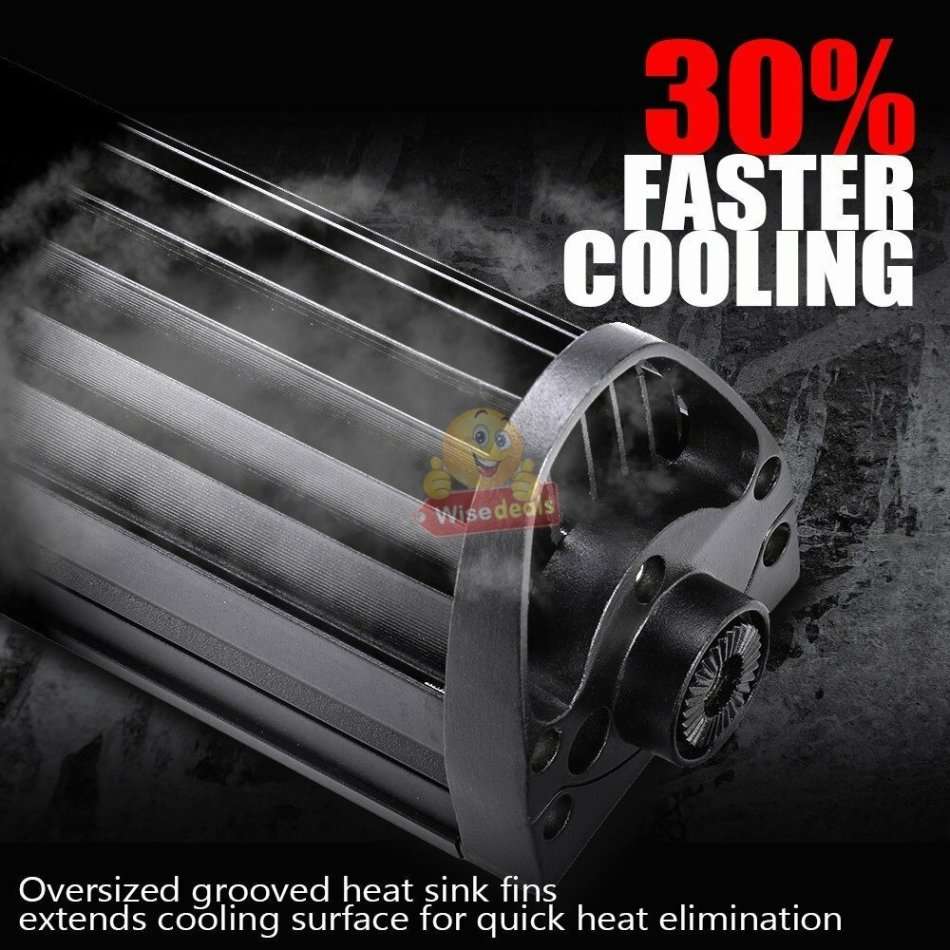 21 Super Bright 120W Spot & Floodlight Combo LED Bar Work Light, 9000 Lumens, 9-60V