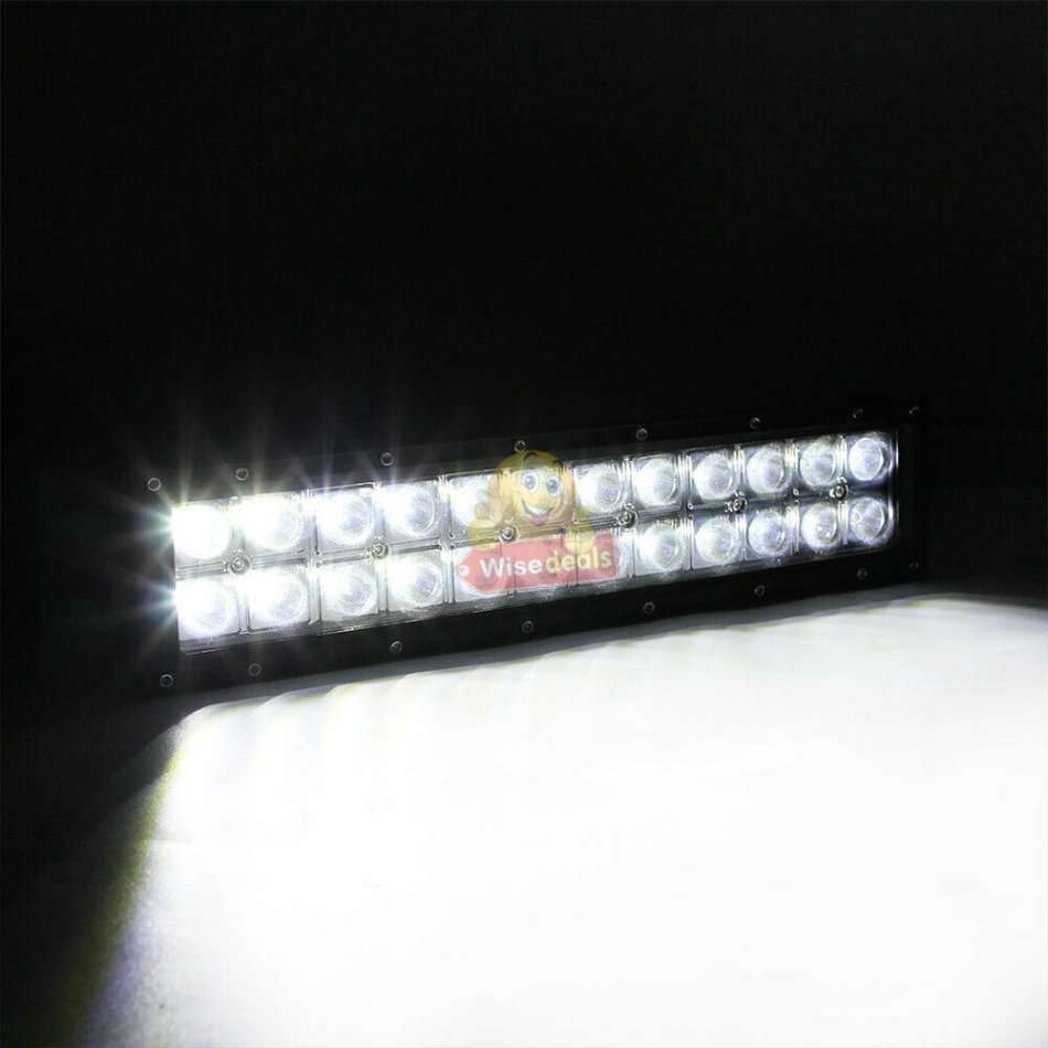 21 Super Bright 120W Spot & Floodlight Combo LED Bar Work Light, 9000 Lumens, 9-60V