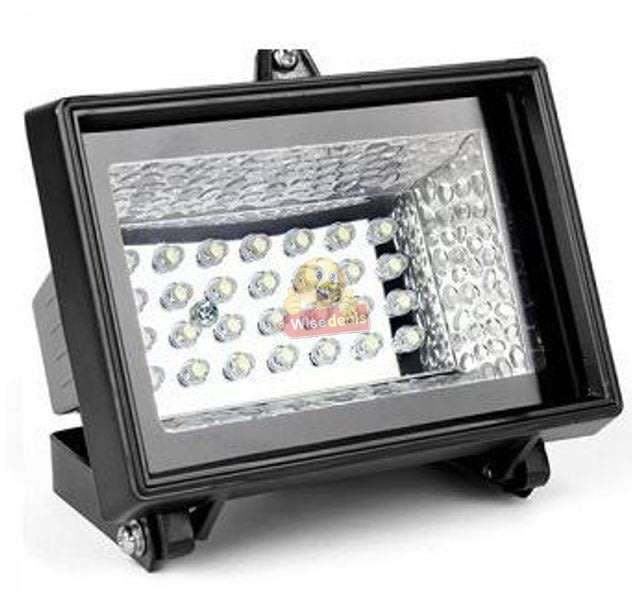 LED Solar Flood Light with 5 meter cable, Solar Panel, Bracket & Ground Stand, Day Night Sensor