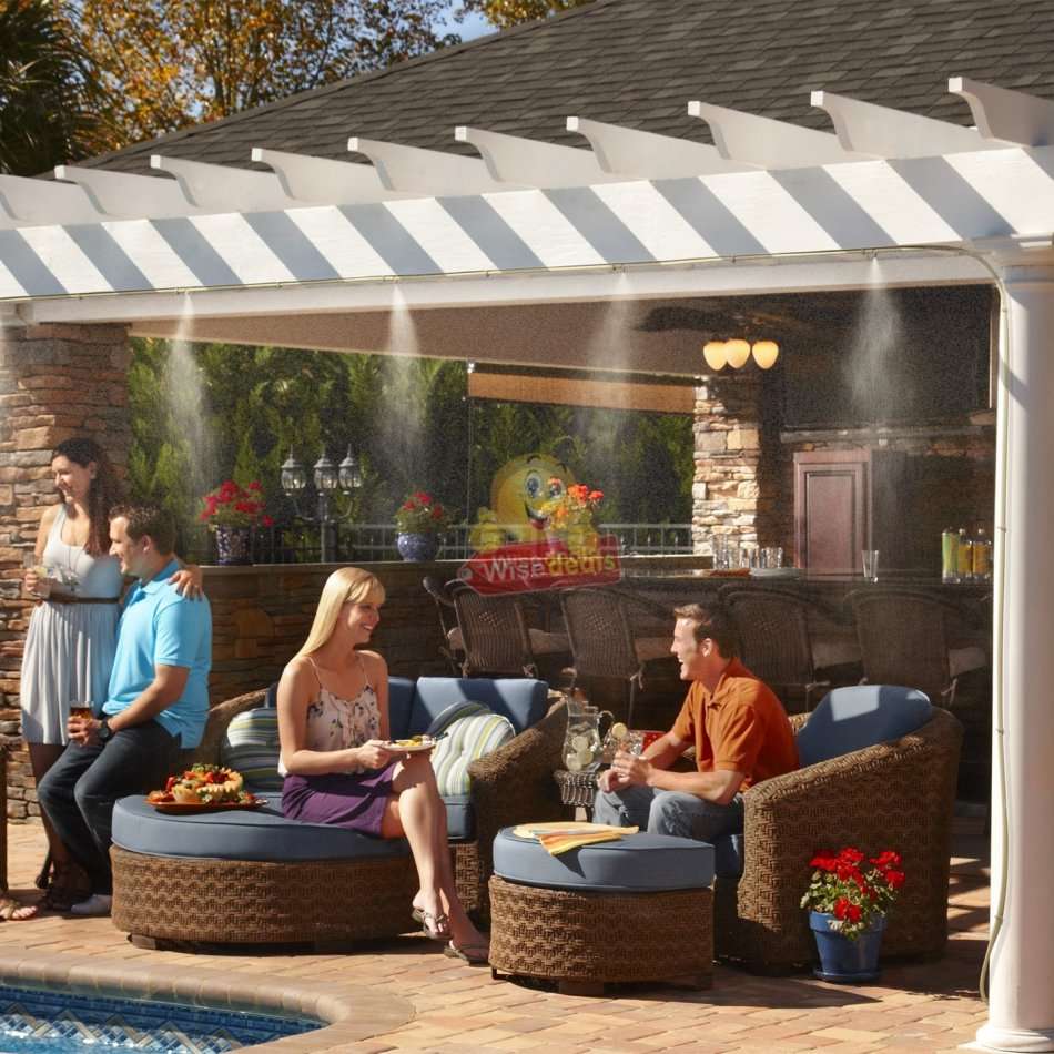 Pre-assembled Outdoor Misting / Irrigation System, Perfect for Cooling or Watering Your Plants