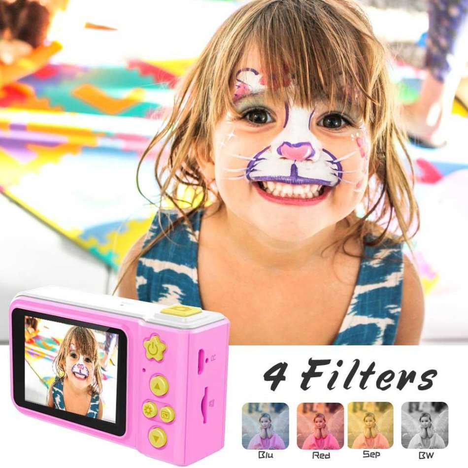 2" Kids Digital Camera  Take photos, Record Videos, Games, Microphone, Rechargeable etc