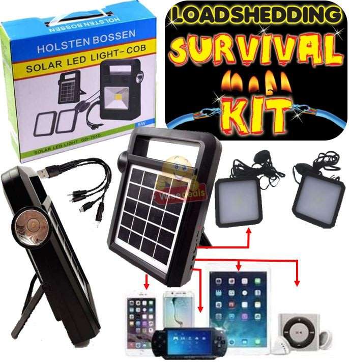 Solar Lightening System, Perfect Loadshedding Survival Kit, Say Good Buy to Dark Times