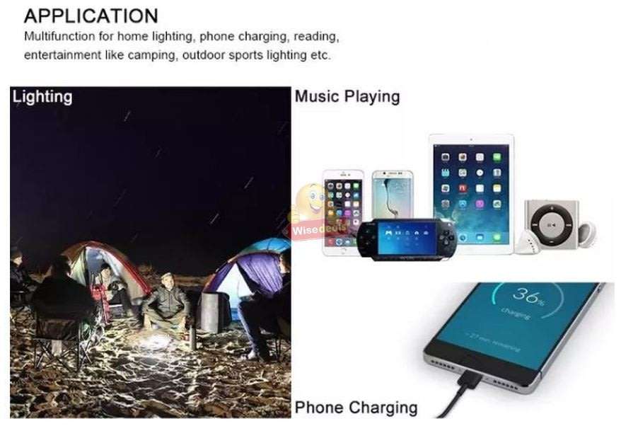 Solar Lightening System, Perfect Loadshedding Survival Kit, Say Good Buy to Dark Times